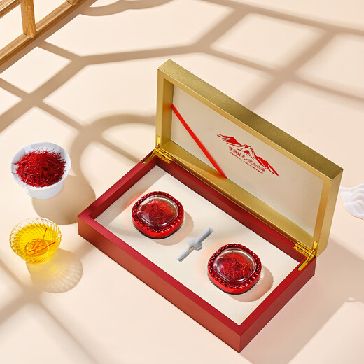 
Shengdikang Tibet Tibet Saffron Selected Special Excellent Saffron Full-length Filk Saffron Health Gift 10g Gift Box [Gift Gift]