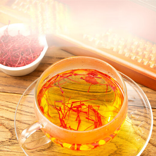 Tongyongtang Safran 10g Geschenkbox Safran Full Red Filament Frauen nahrhaftes Geschenk Geschenk Neujahr Geschenkbox