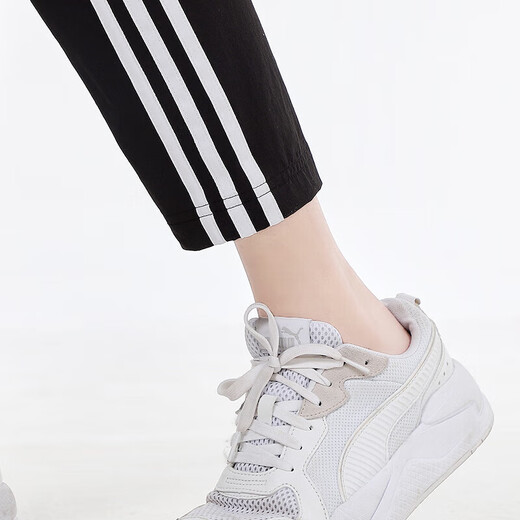 Pantalones de mujeres de Adidas 2025 Nuevos pantalones deportivos Correr fitness Entrenamiento de fitness de secado rápido Biros tejidos casuales GK6169 XS