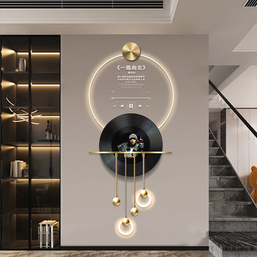 Dibujo de la ciudad moderna luz de entrada de lujo Pintura de decoración de alta gama LEACHE LED LEA LED LETRANCE Corredor Se puede personalizar DQ6168-6173-6174 [todo el camino hacia el norte] 60*136 cm Pinturas colgantes ordinarias sin luces