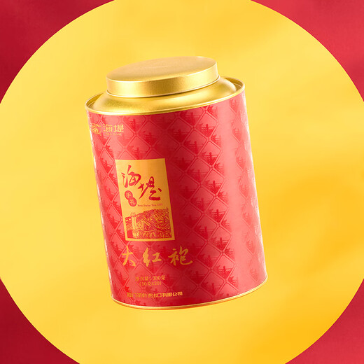 海堤（SEA DYKE） 海堤茶叶 乌龙茶大红袍老枞水仙茶叶礼盒装轻火300克 AT659大红袍/30袋