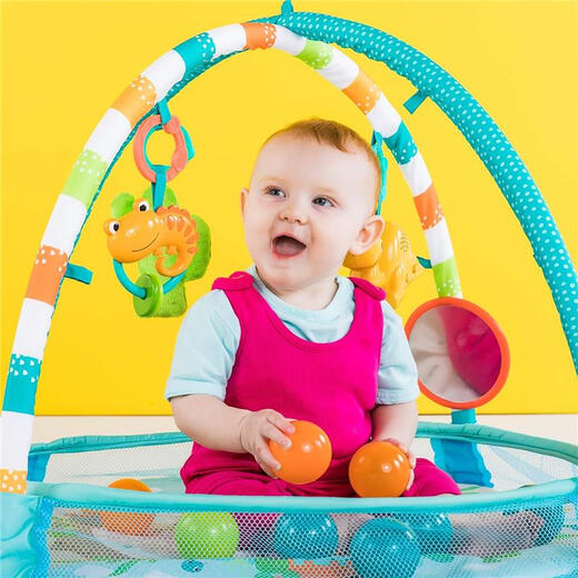 KIDS2【JD物流 日本直邮】婴儿健身架器宝宝游戏毯爬行垫哄娃满月礼 蛇 11979