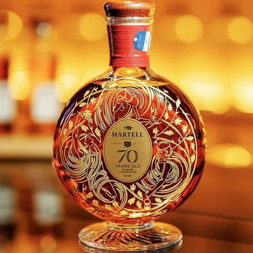 马爹利鼎盛VSOP干邑白兰地洋酒 法国进口烈酒 中秋节送礼 马爹利70年限定版 700mL 1瓶
