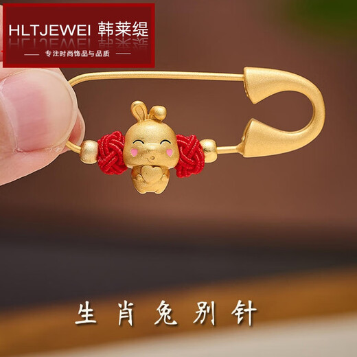 HANLAITI Zodiac Baby Newborn Shock Pin Male and Female Baby Pendant Pregnant Mother Safety Brooch Accessories Safety Money Bag Pin A05-203