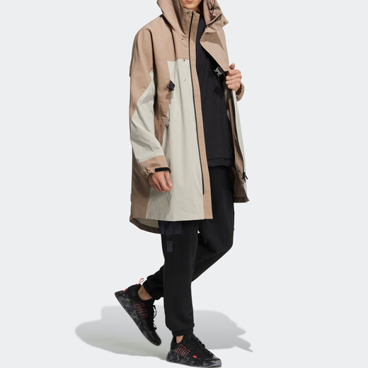 Adidas/adidas clover Männer Arbeitspeak -Kapuze Sport Trench Coat HE6623 [Internationaler Code] L.