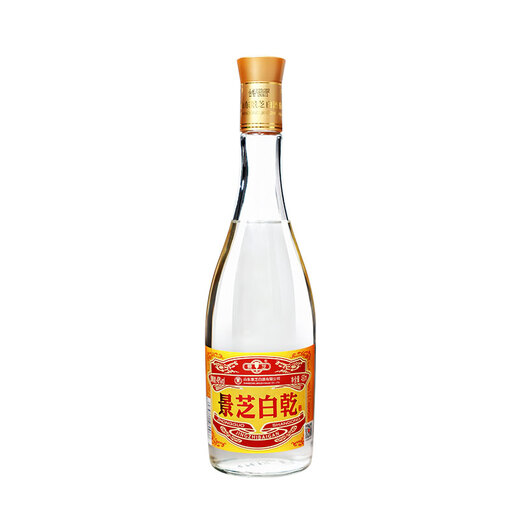景芝 白乾老黄皮 高度白酒 49度480ml*6瓶 整箱装