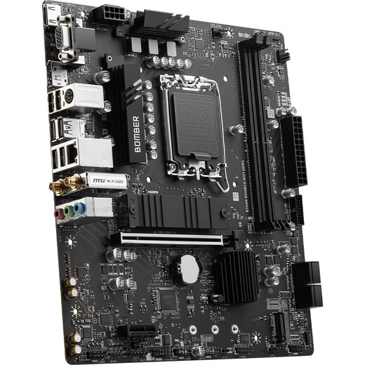 微星B760M爆破弹/迫击炮2代/Z790刀锋MAX/暗黑2代/超神/战神MAX D5主板 微星PRO B760M爆破弹WIFI D4 单主板