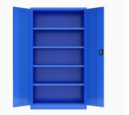 信京 维修工具柜1000×500×1800mm 带工具挂板 蓝色带网内四板 单位：个