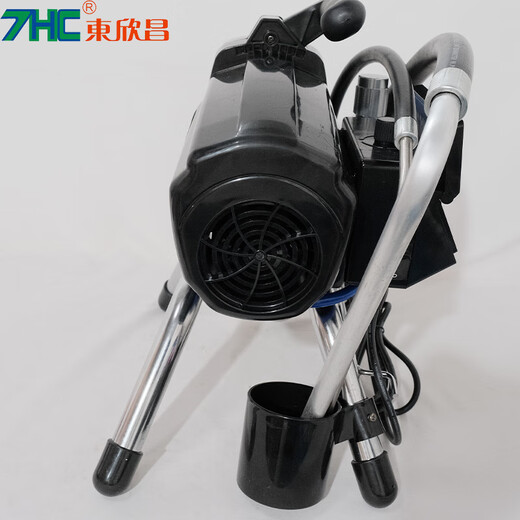 Jiangong Dongxinchang Sprayer sin aire de alta presión Pintura de pintura de látex totalmente automática Pintura de pulverización de pulverización pequeña 695 Bomba de acero inoxidable 2200W Estándar de pistola única estándar