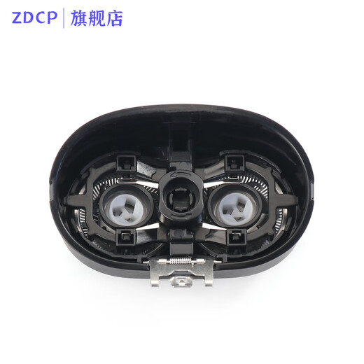 ZDCP适用飞科剃须刀FS863 FS867 FS868FS869替换刀头刀片刀网头部总成头盖边框刮胡刀充电器充电线配件 整体头部（金色银色已停产现全部发黑色）