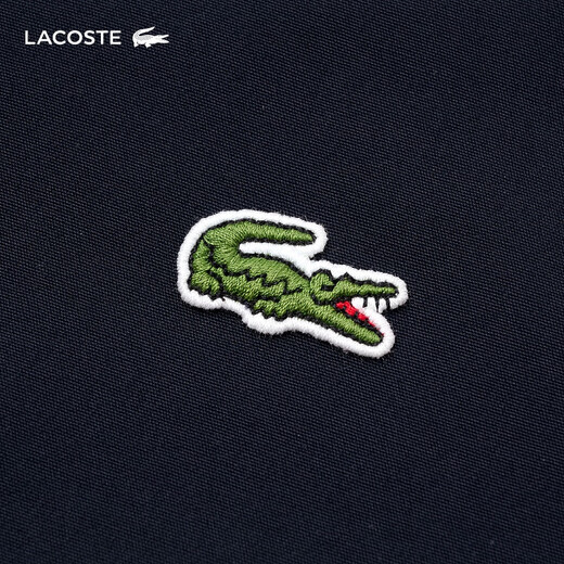 LACOSTE French crocodile men's fashion versatile solid color lapel basic casual jacket | BH1171 HDE/Yuanfeng Blue M /L 180 52
