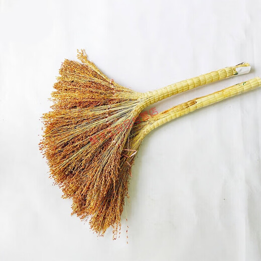 
Qindu Customized sorghum broom Sorghum broom Old style broom Broom Outdoor broom Worker Cleaning School JYHSN9742 Sorghum broom 1 G2S