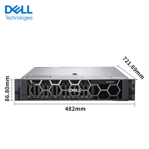 
Dell [R550][2U rack dual-channel server host] storage virtualization database Silver 4310*2/32G/8T*3/H755/Double electric