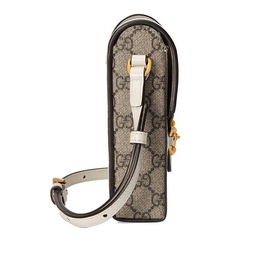 古驰（GUCCI）老花LOGO马衔扣男女同款单肩斜挎包手机包【现货】 625615 92TCG 9761