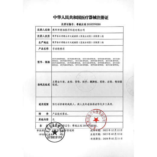 Kefu Orthopedics manual wheelchair for the elderly and young people with fractures can lift the legs and straighten the leg rests foldable SYIV100-HY9113