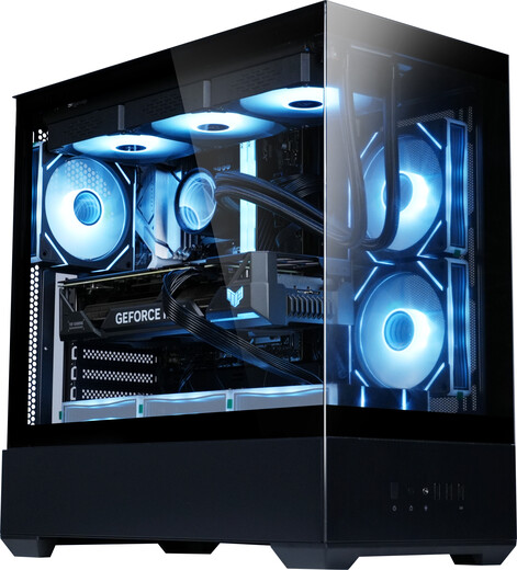 ASUS (ASUS) 24-issue interest-free ROG family bucket AMD 7800X3D/5060/5070 Ti/5080 desktop computer game e-sports console DIY assembly machine AI live broadcast machine three 7800X3D/5060 Ti