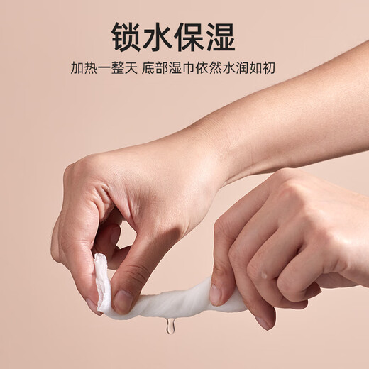 Xiaomi Guoba Baby Wet Wipes Heater Baby Moisturizing Constant Temperature Outdoor Portable Warming Wet Wipes Warm Insulation Wet Wipes Box Smart LCD Screen Mint Green Adjustable Temperature