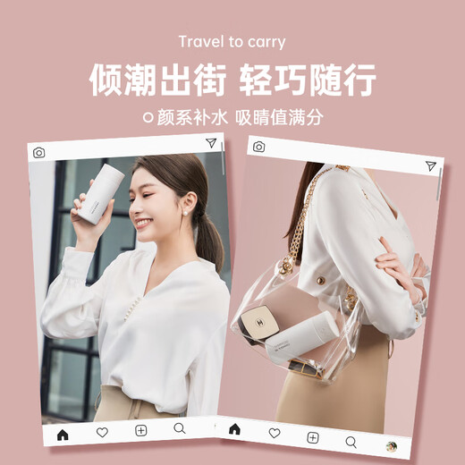 Cuidahuang Mini Thermos Cup 316 Stainless Steel Long-lasting Pocket Thermos Cup Car Portable Water Cup for Men and Women Black 225ml