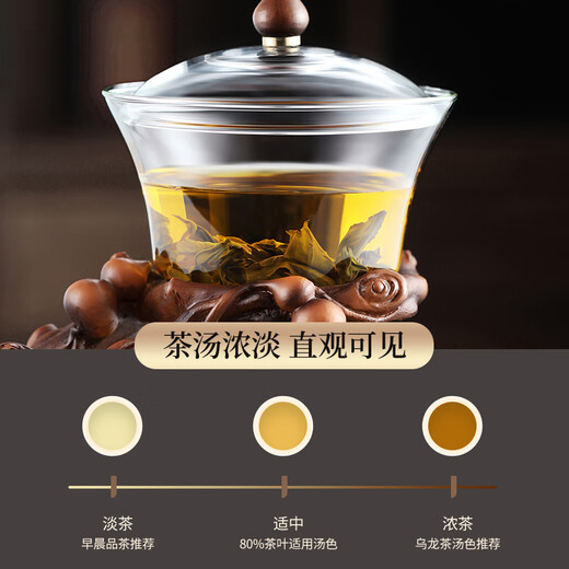 Shangyanfang glass tea set complete set for home office lazy automatic tea making artifact high-end tea making set housewarming gift