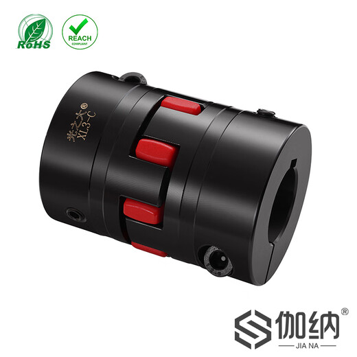 Gana transmission plum blossom star XL3-C clamping elastic coupling 45 steel high torque connector plum blossom coupling XL2-C-outer diameter 55 2-3 days