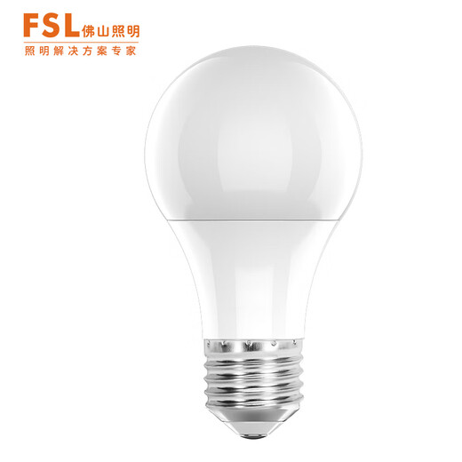 Foshan Lighting (FSL) LED bulb large screw mouth energy-saving super bright e27 thread first-level energy efficiency no stroboscopic RG0 exemption level blue light bulb level 1 energy efficiency 7W white light