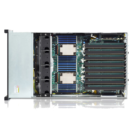 更历 双路epyc9654/9754 A100/A800/H100 八卡深度学习GPU机架式服务器 双路9754 256核心512线程 2.25G Tesla A100 80G 定制显卡*8张
