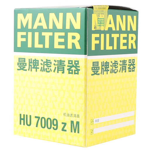 曼牌滤清器曼牌滤清器HU7009ZM机油格滤芯适用一汽丰田普拉多/皇冠/锐志 GS HU7009ZM