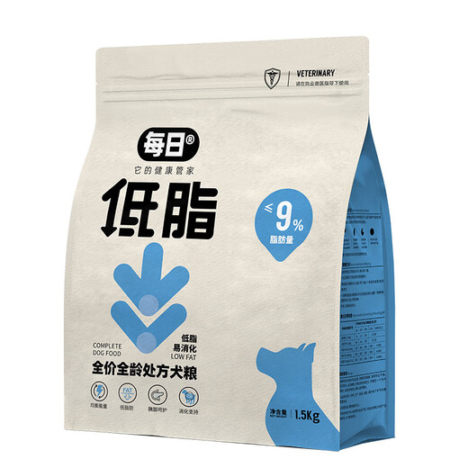 Daily dog food pancreatitis food low fat weight management full price adult puppy food general purpose dog food 1.5kg
