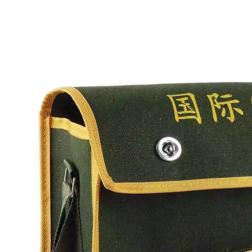 Mizufeng thickened hardware electrician tool bag canvas large multi-functional repair wear-resistant labor insurance Oxford bag tool bag large small (length 35*height 30*width 11)CM