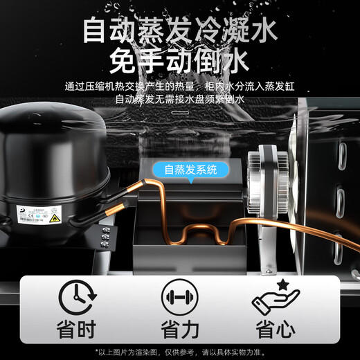 荣事达（Royalstar）全屏柜冷藏展示柜加热除雾玻璃门网红啤酒柜透明立式商用冷柜超市饮料柜酒吧冰柜啤酒柜 三门1476L【玻璃门】1860*600*2010