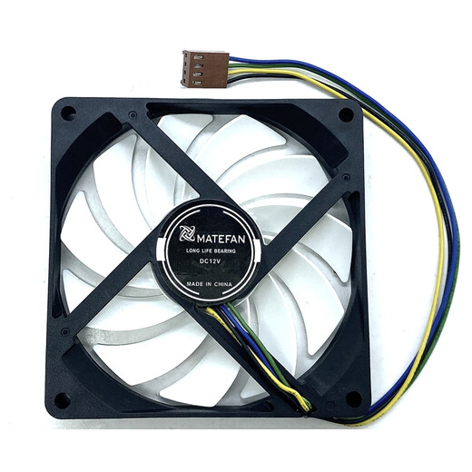 
Limin (Thermalright) 9015 chassis fan HP400 Dafeng is40 desktop 12V ball PWM temperature control 9215 fan 9CM black 2 wire 92*92*15MM