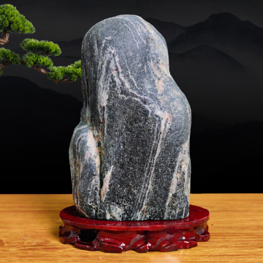 Muss Taishan Stones wagen, als Straßen in Innen- und Außenbereiche verwendet zu werden, um natürliche rohe Steine ​​zu steigern, um Ecken Büro -Rückensteine ​​9712 so stabil wie Mount Taishan zu füllen