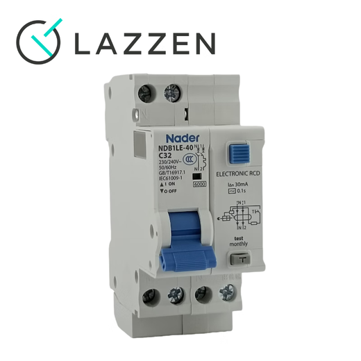 Liangxin Shanghai Liangxin NDB1LE-40 micro-rupture protection contre les fuites interrupteur d'air disjoncteur interrupteur d'air domestique Nader protection contre les fuites NDB1LE-40 C20/1N 30mA type AC