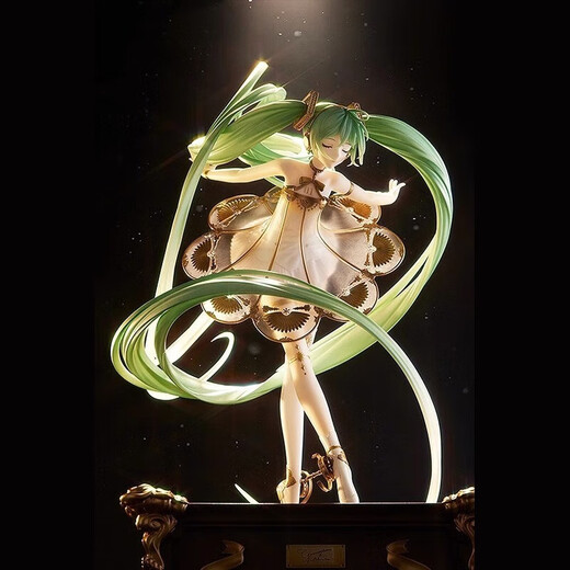 巴倍爱初音未来手办周边miku美少女二次元模型机箱摆件送朋友生日礼物 初音交响乐【30cm】带音乐盒