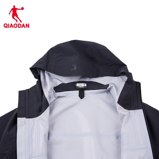 Jordan QIAODAN Mountain God 1st Generation Jacket Men's Autumn and Winter Jacket Men's Waterproof Hard Shell Jacket Windproof Jacket Men