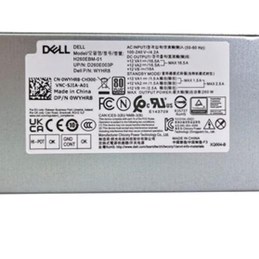 戴记严选戴尔3681 3690 3890 5050 8940 7080 7090MT电源D500EPM-00显卡8P 600W