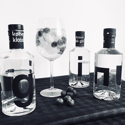 Nordlichter Gin (Bivrost) aus Nordic Original Copenhagen Gin Classic Gin 500 ml Single Flasche 500 ml 1 Flasche