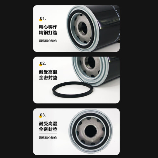 惠利得螺杆式空压机油过滤器WD719/940/WD950/WD962/WD13145机油格滤芯 中性 WD962