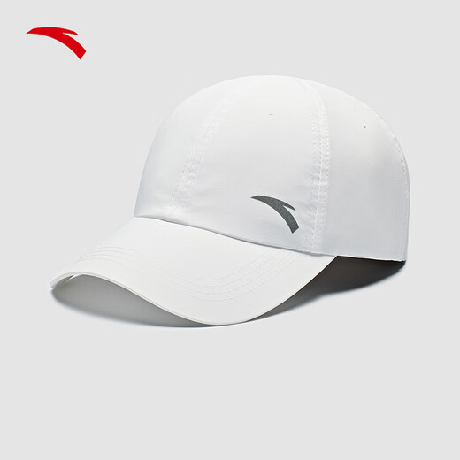 
Anta Baseball Cap Men and Women's Same Summer Sports Running Training Hat Daily Sunshade Commuting Baseball Cap Pure White-2 All Size