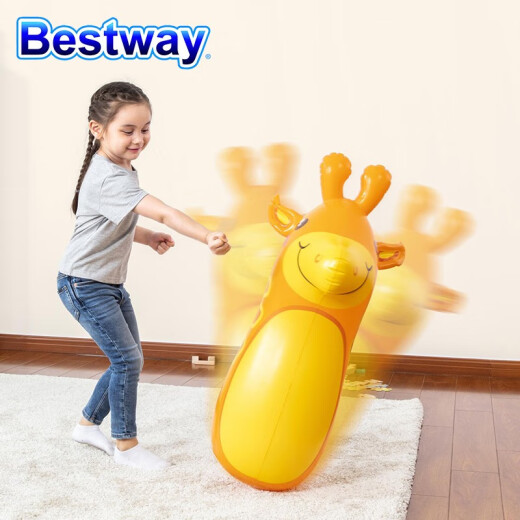 Bestway Baishile tumbler toy baby fitness child boxing children's exercise inflatable early education toy punching bag 52152 sika deer shape New Year gift