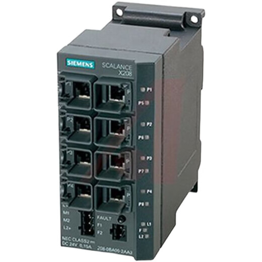 Siemens SIEMENS switch 6GK5 X208 6GK5208-0BA10-2AA3 6GK5008-6GK5208-0BA10-2AA3
