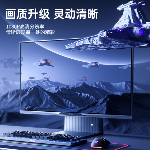 毕亚兹 VGA切换器二进一出高清2进1出一拖二视频转换器切屏器共享器 多笔记本台式主机共用显示器