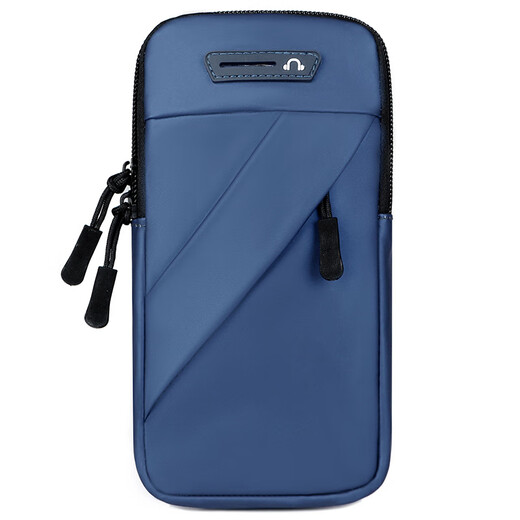 Jiucan running mobile phone arm bag for men and women, arm fitness equipment wrist bag with arm, light and thin sports mobile phone arm bag, black (universal for mobile phones under 7 inches)