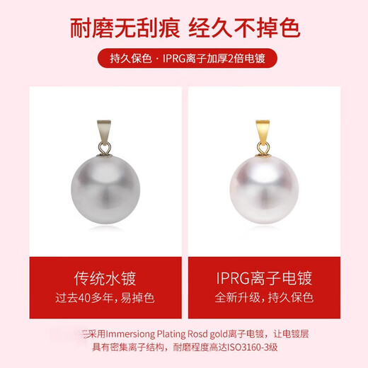 Chinese Valentine's Day gift pearl pendant single without chain 925 silver shell bead pendant imitation black small white shell beads - platinum buckle