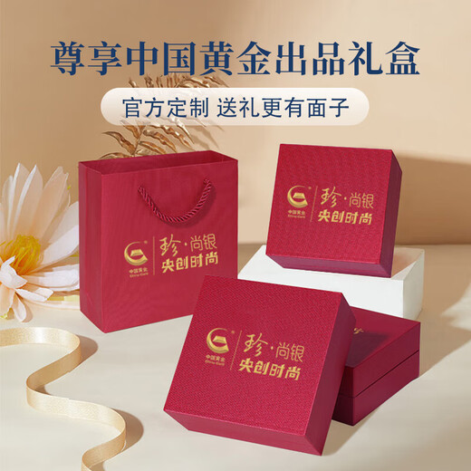 Central Chuang Fashion Chinese Gold and Silver Earrings Girls Birthday Gift Women's Earrings Earrings Light Luxury Niche High-End S925