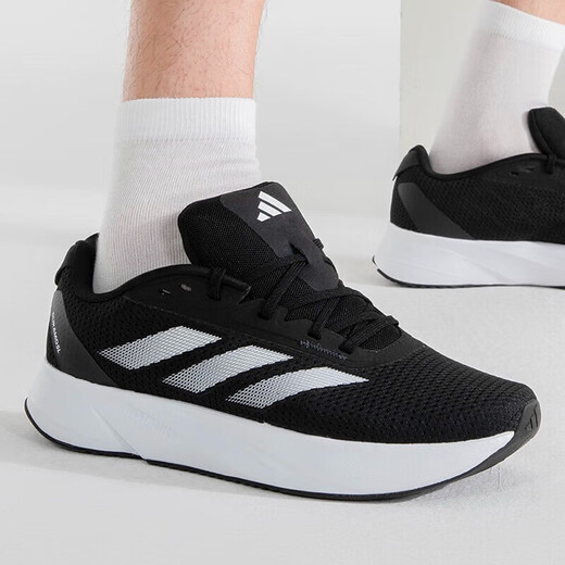 
Adidas casual shoes men's shoes autumn new sports shoes DURAMO SL shock-absorbing breathable running shoes IE7262 ID9849 black and white color matching 40