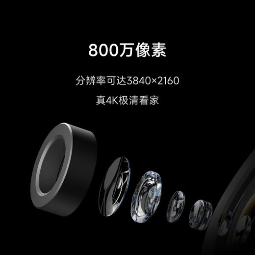 小米（MI）智能摄像机C700 800万像素4K超清家用监控摄像头360度全景婴儿监控AI人形侦测 小米智能摄像机C700