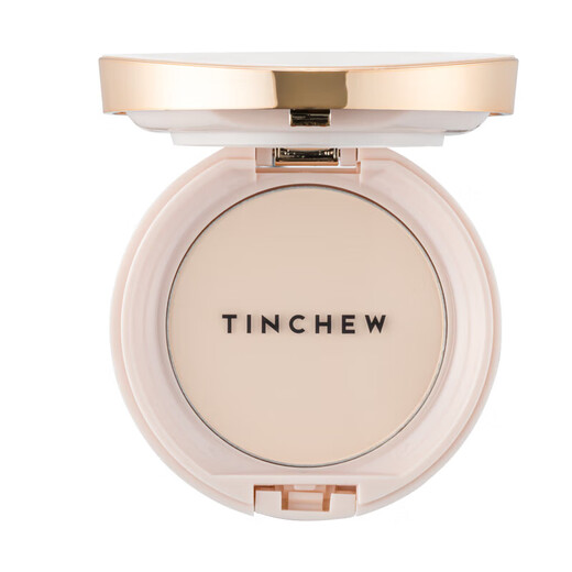 Hualian (TINCHEW) subtle skin-friendly makeup setting powder Korean moisturizing dry and wet dual-use concealer, long-lasting makeup and oil control