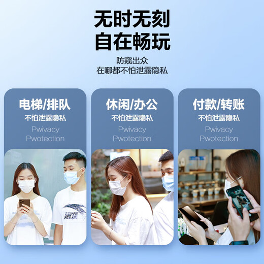 
ALittleFlower is suitable for Apple 15promax anti-peeping tempered film iPhone 15promax mobile phone anti-peeping film anti-fall anti-fingerprint ultra-thin high-definition full-screen full-coverage film reinforced version