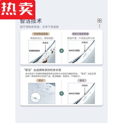 XMSJ卫生间半嵌入式一体陶瓷洗手盆单盆浴室柜盆洗脸盆台盆面盆 GP-11150(白色)柜盆含龙头